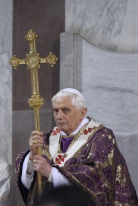 Бенедикт XVI, Пепельная Среда 2009