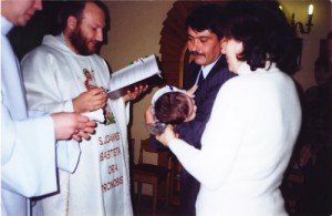 Крещение маленького Вольдемара в Горно Алтайске