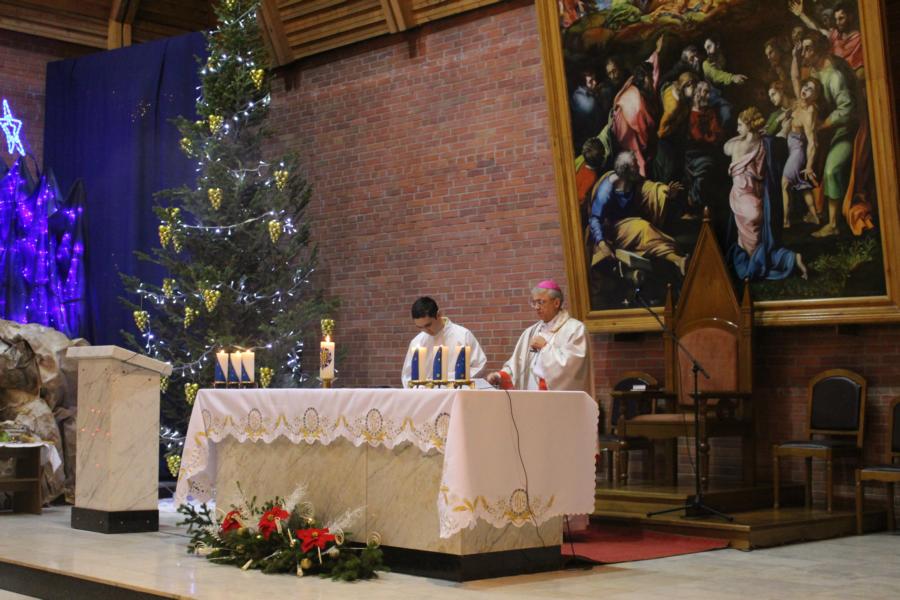 Торжество Богоявления в Кафедральном соборе Новосибирска