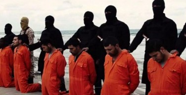 Боевики экстремистской группировки «Исламское государство» казнили более 20-ти египетских христиан