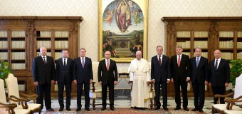 Папа Франциск принял на аудиенции Президента России