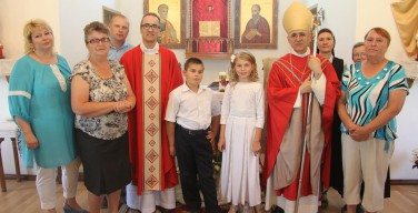 Пастырский визит епископа Иосифа Верта в католическую общину Куйбышева