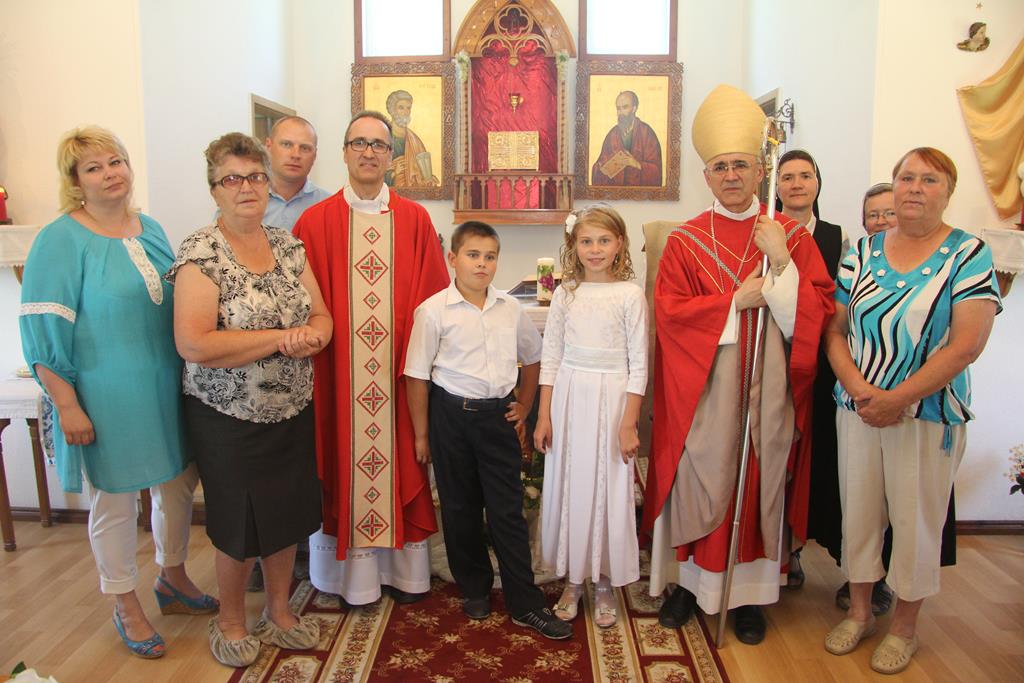 Пастырский визит епископа Иосифа Верта в католическую общину Куйбышева