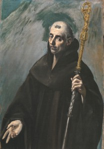 Святой Бенедикт Нурсийский в изображении Эль Греко