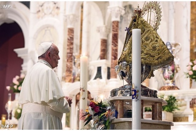 Молитва Папы Франциска к Пресвятой Деве Эль-Кобре: «Собери народ Свой, рассеянный по миру»