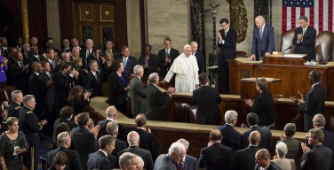 Папа Римский впервые выступил в Конгрессе США (дополнено)