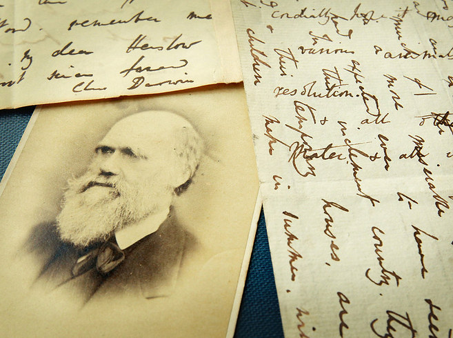 Письмо Дарвина о неверии в Библию продано за 197 тыс долларов