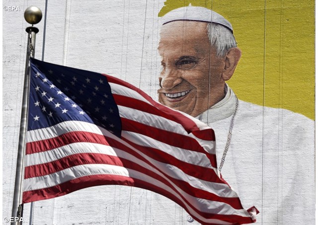 Папа пообщался с верующими США