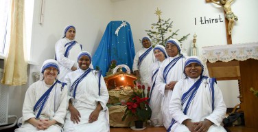 Рождество в Приюте Сестер Матери Терезы