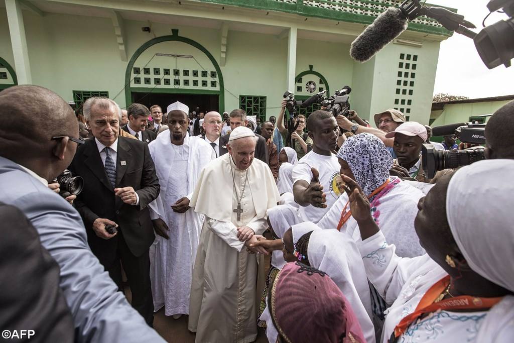 Встреча Папы Франциск с мусульманами ЦАР: скажем вместе «нет» ненависти, мести и насилию
