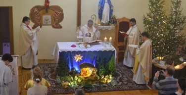 Рождество-2015 в новосибирском приходе францисканцев