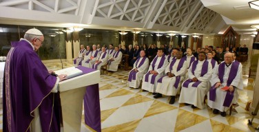 Папа Франциск в Доме Св. Мафры: Церкви надлежит быть бедной и смиренной