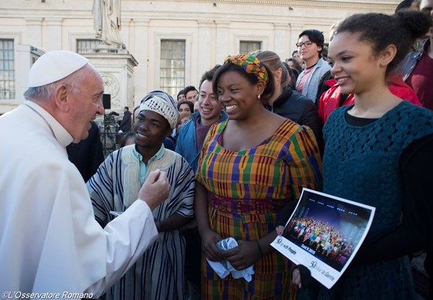 На общей аудиенции Папа выразил восхищение миссионерами в Африке