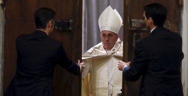 Папа Франциск открыл Святые врата в римской базилике Санта-Мария-Маджоре