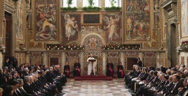 Речь Папы Франциска к дипломатическому корпусу, аккредитованному при Святейшем Престоле