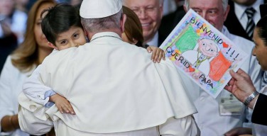 Мехико: Папа встретился с тяжелобольными детьми (ФОТО + ВИДЕО)