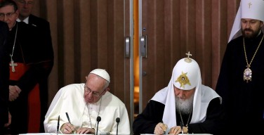 «От сердца к сердцу»: совместное заявление Папы Франциска и Патриарха Кирилла