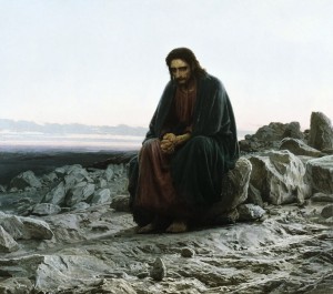 И. Н. Крамской. Иисус в пустыне