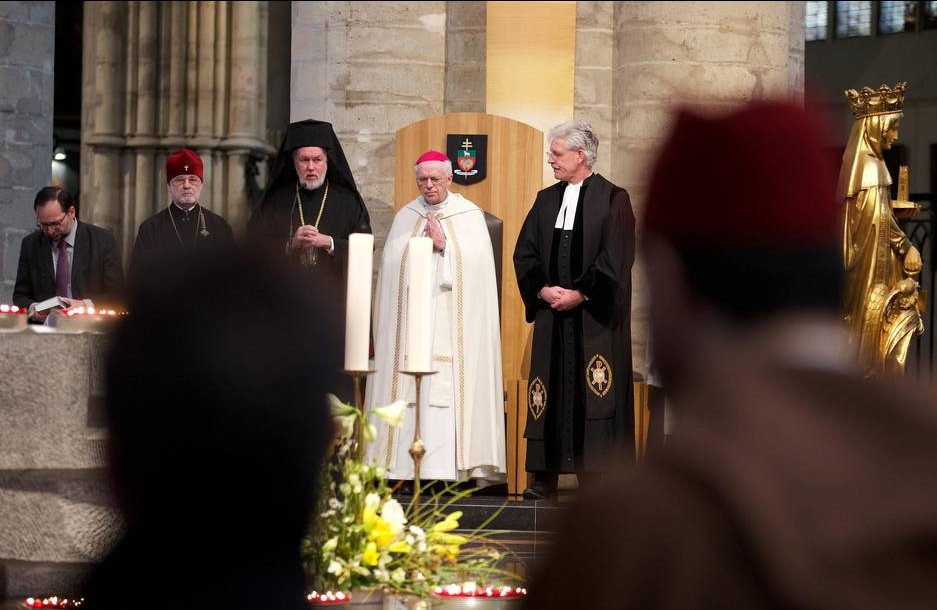 В Брюсселе духовные лидеры христианских конфессий почтили память жертв терактов