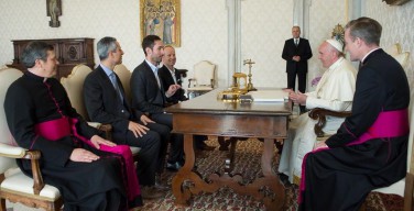 Папа Франциск принял на аудиенции основателя INSTAGRAM