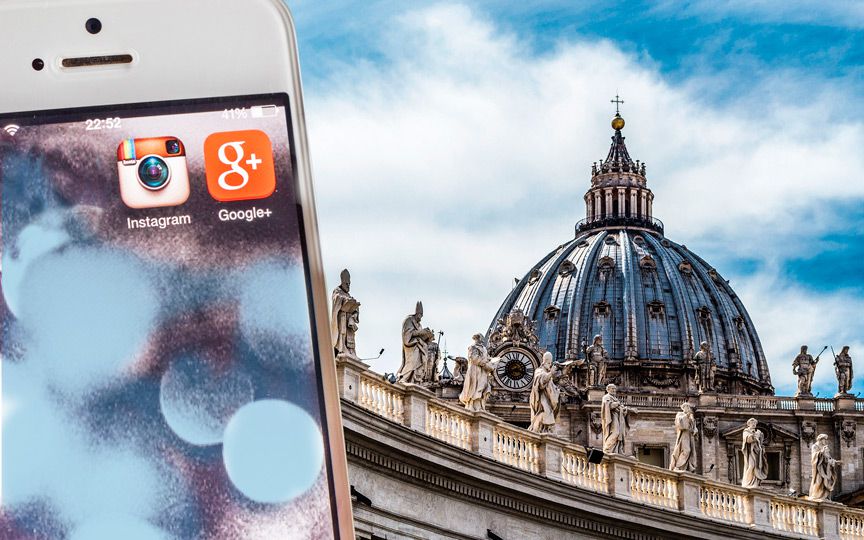 Ватикан и Всемирная сеть. Папа Франциск в течение месяца встретился с главами Google, Apple и Instagram