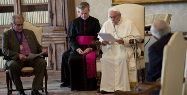 Папа: католики и методисты призваны к совместному свидетельству