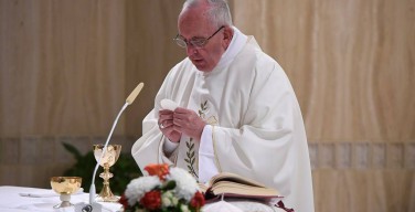 Папа Франциск: вспоминать благие дела Божьи в нашей жизни
