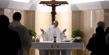 Папа: христианин не может не возвещать Христа