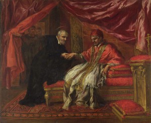 Св. Филипп Нери исцеляет Папу Климента VIII