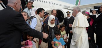 Ватикан принял еще девять сирийских беженцев с Лесбоса