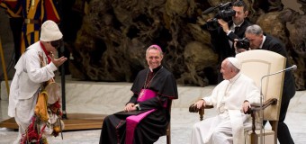 Встреча Папы Франциска с участниками Юбилея бродячих артистов