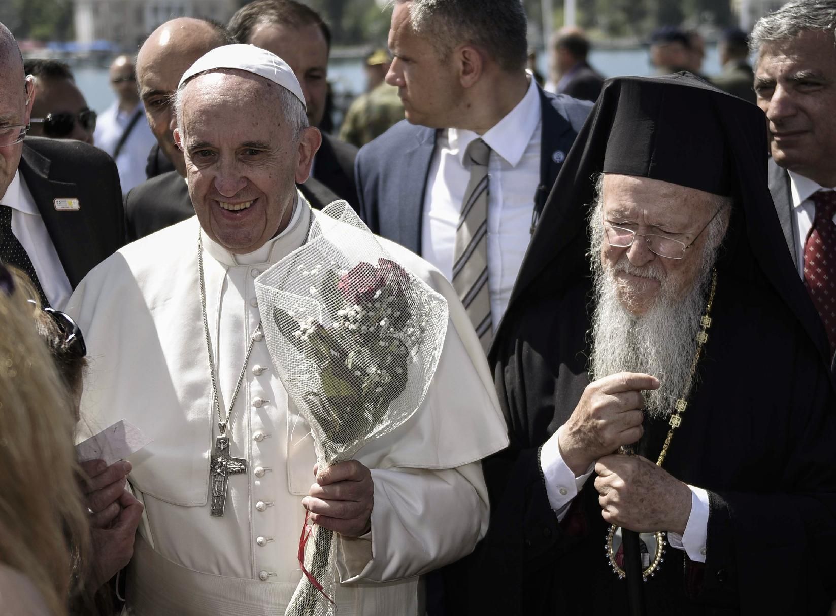 Папа Франциск призвал католиков и православных к сотрудничеству