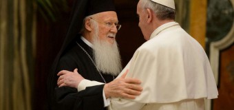 Патриарх Варфоломей обратился с посланием к Папе Франциску
