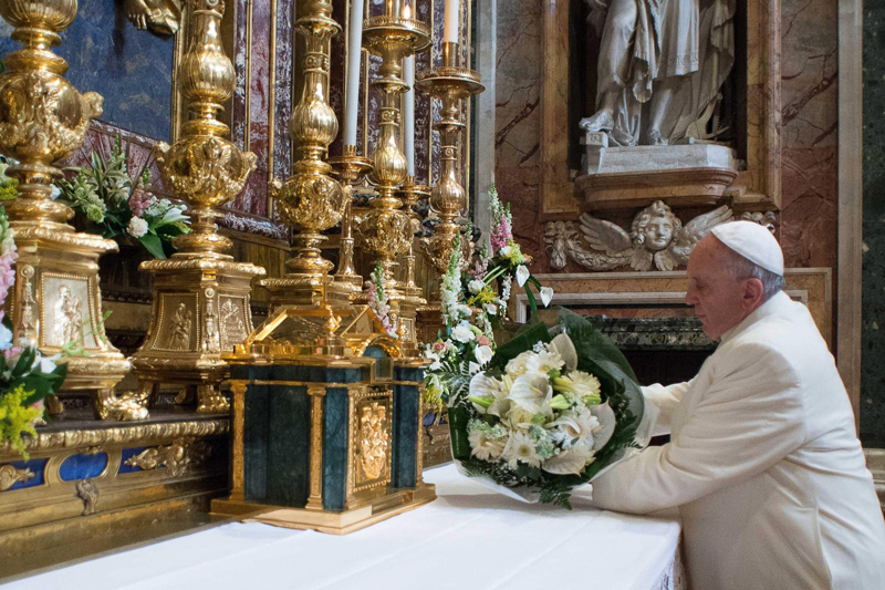 Папа Франциск доверил свое польское путешествие Пресвятой Богородице