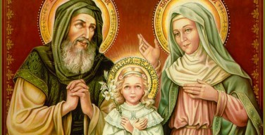 26 июля. Святые Иоаким и Анна, родители Пресвятой Девы Марии. Память