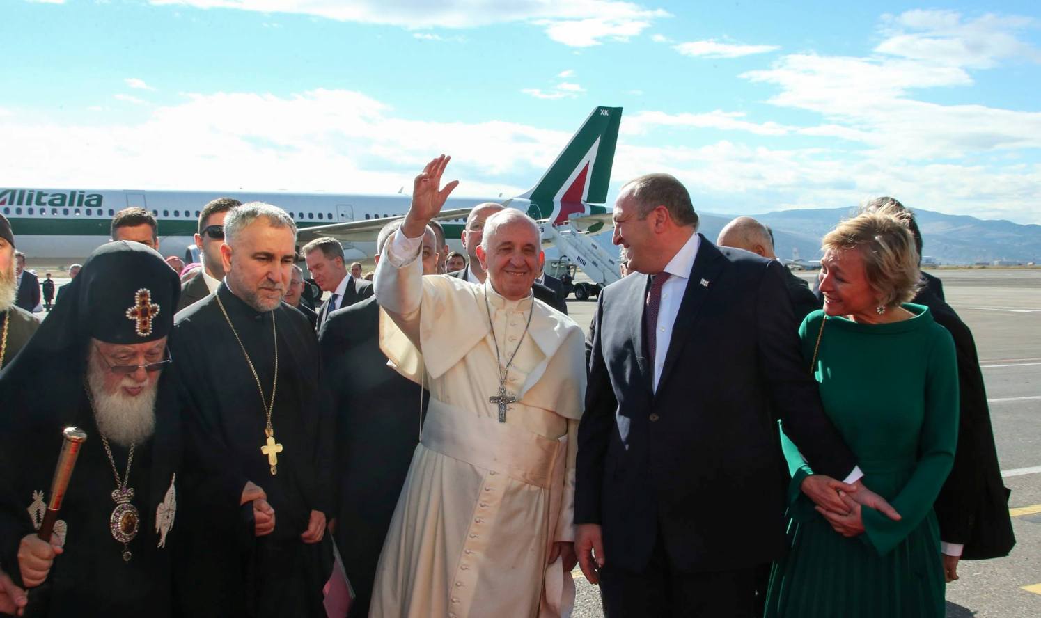 Папа: условием процветания Грузии является «мирное сосуществование между всеми народами региона»