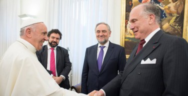 Папа Франциск встретился с представителями Всемирного еврейского конгресса