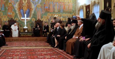 Фотоподробности встречи Папы Римского с Патриархом всея Грузии