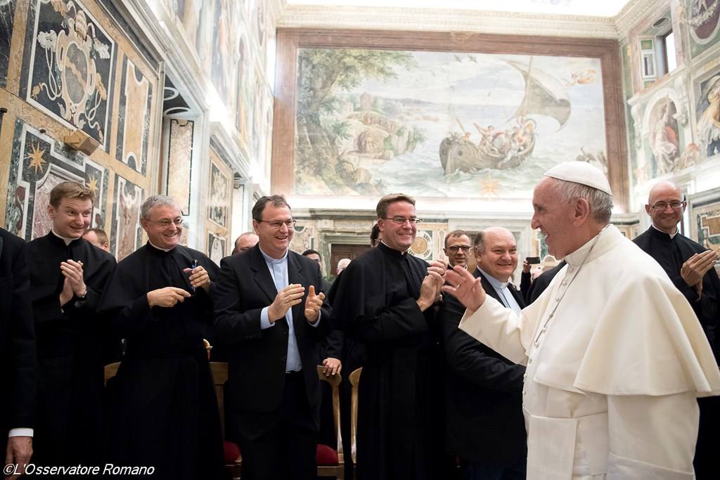 Папа — паллотинцам: будьте радостью и надеждой для окаменелых и опустошённых сердец