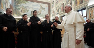 Папа призвал августинцев быть творцами единства в милосердии