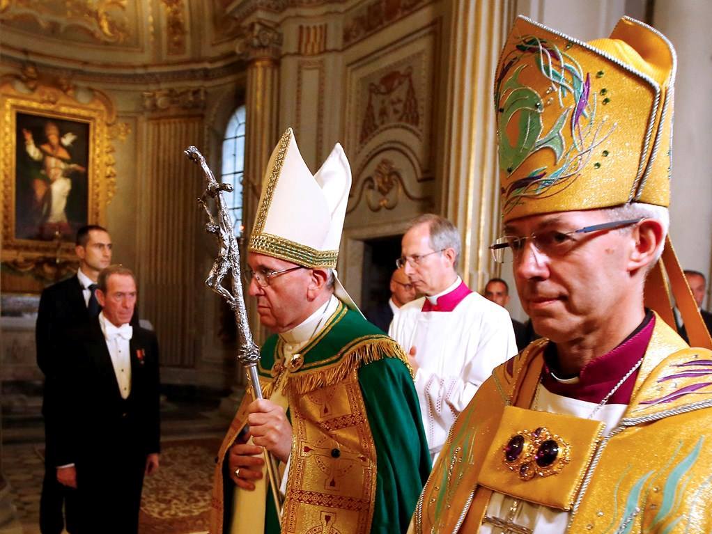 Папа призвал католиков и англикан к «смелому и реальному экуменизму» (+ ФОТО)