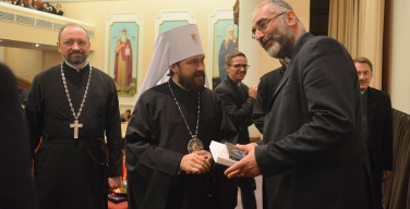 Председатель ОВЦС встретился с группой профессоров и учащихся иезуитских школ Италии