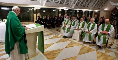 Папа: служить Богу в свободе, отвергая властолюбие и неверность