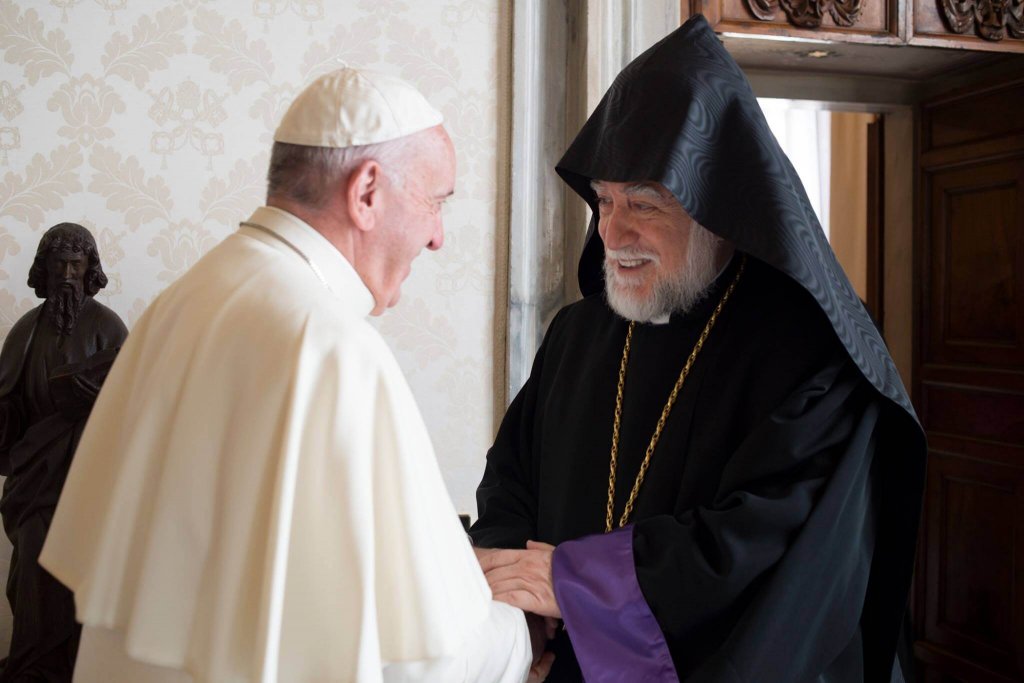 Папа Франциск и Католикос Арам I обсудили вопрос единой даты празднования Пасхи