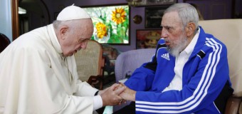 Папа Франциск выразил соболезнования в связи с кончиной Фиделя Кастро