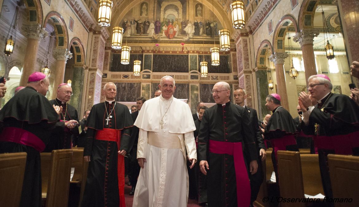 Папа Франциск направил видеопослание епископам США