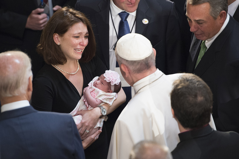 Pope Francis Visits St. Patrick's In Washington, D.C.