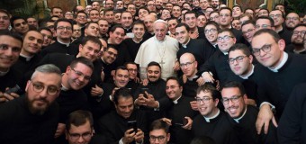 Папа — семинаристам: будьте открытыми людьми со взглядом Иисуса