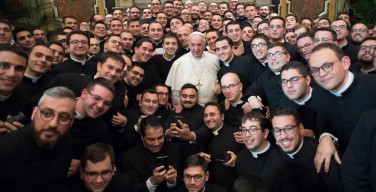 Папа — семинаристам: будьте открытыми людьми со взглядом Иисуса