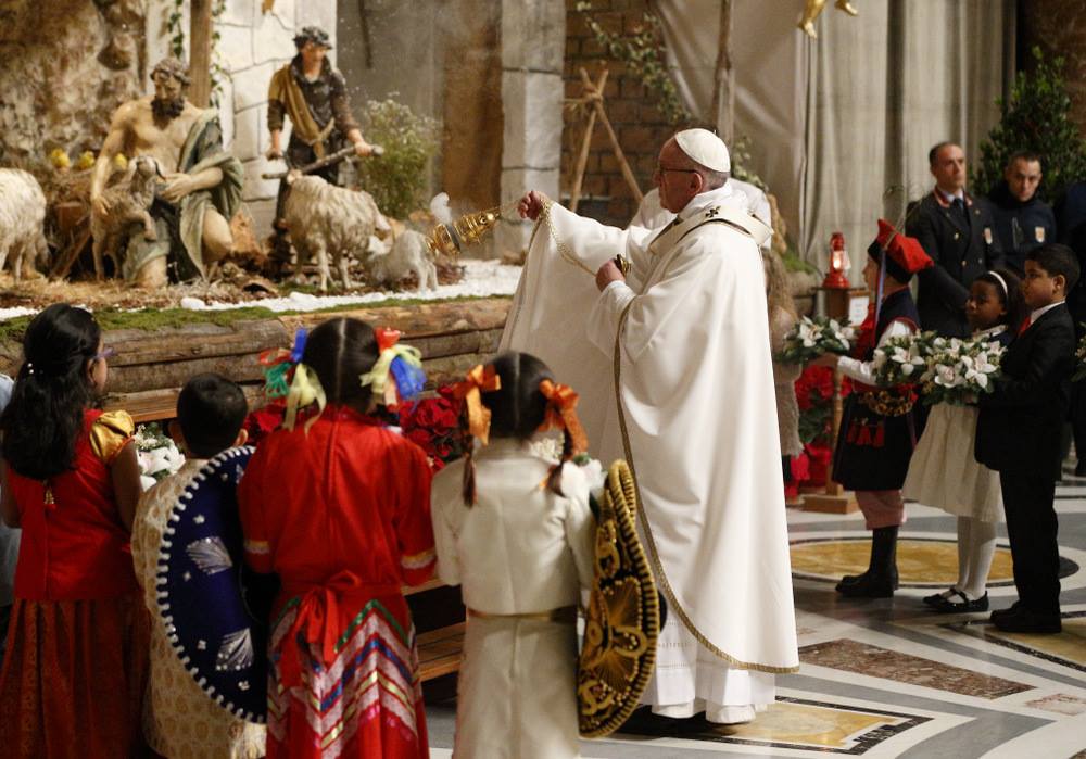 Проповедь Папы Франциска во время Мессы Рождества Господнего: прийти ко Христу
